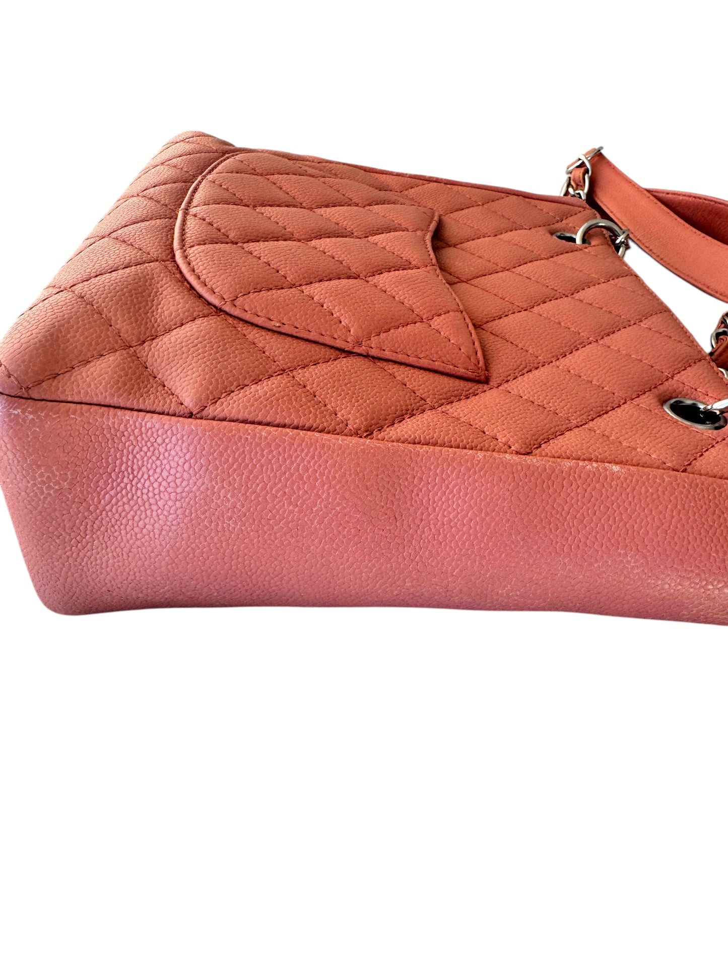 Chanel Quilted Caviar Leather Petite Shopping Tote 2008-2009