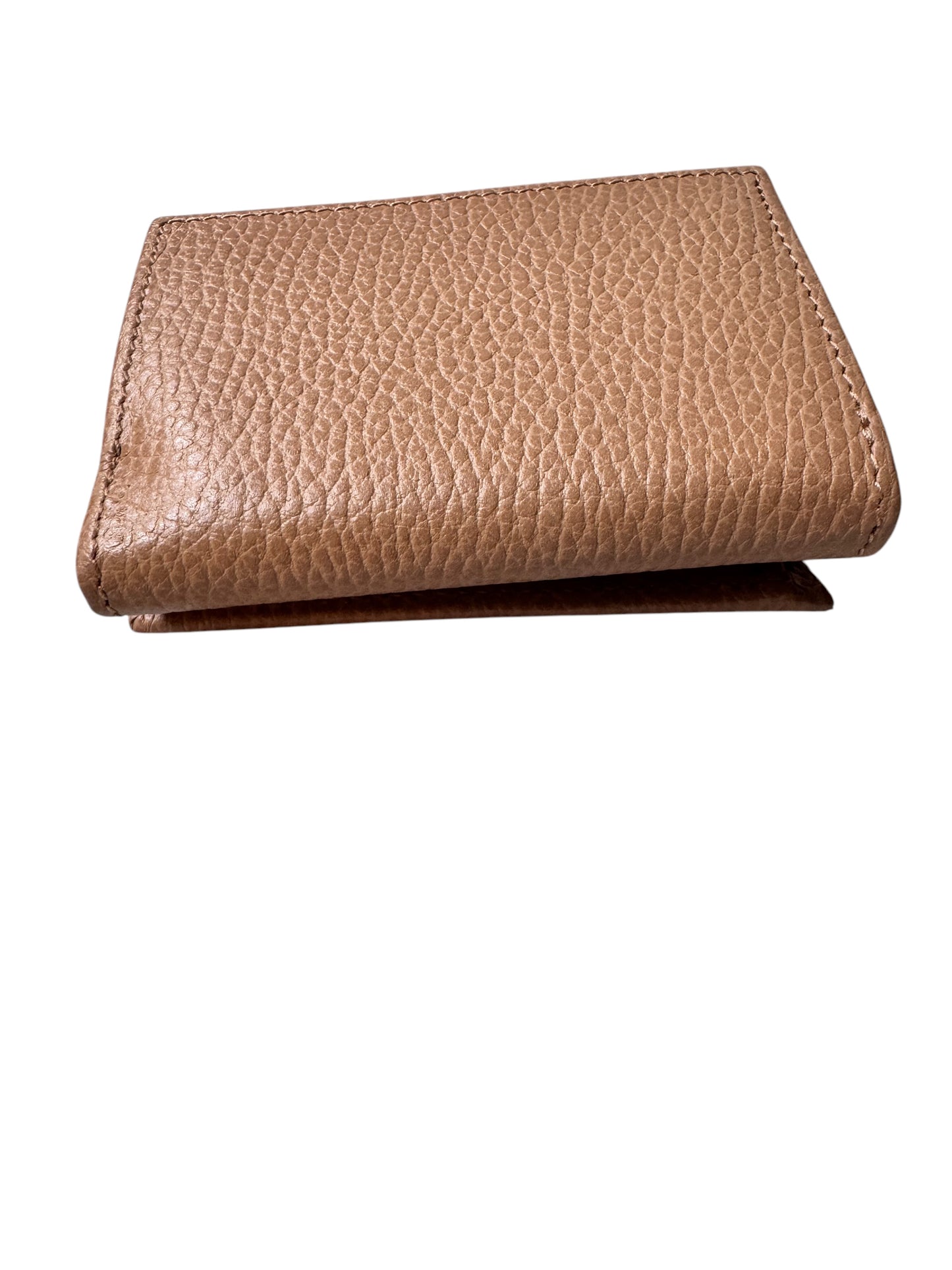 Gucci Marmont Trifold Compact Wallet - Beige (*New with Tags*)
