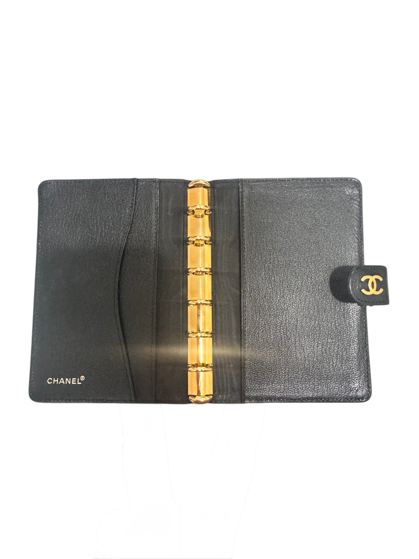 Chanel Goatskin Leather Small Ring Agenda