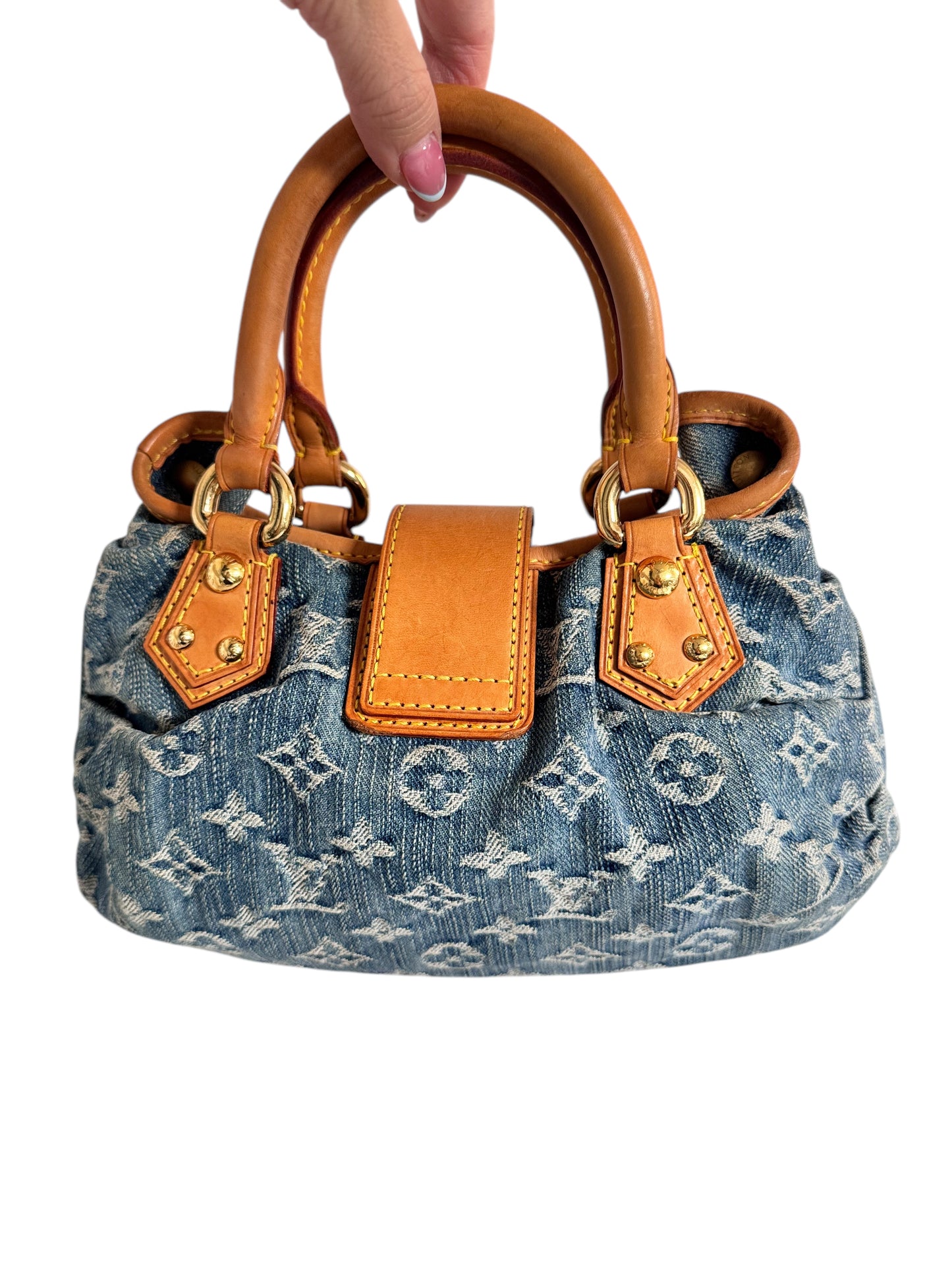 Louis Vuitton Monogram Denim Pleaty 2006