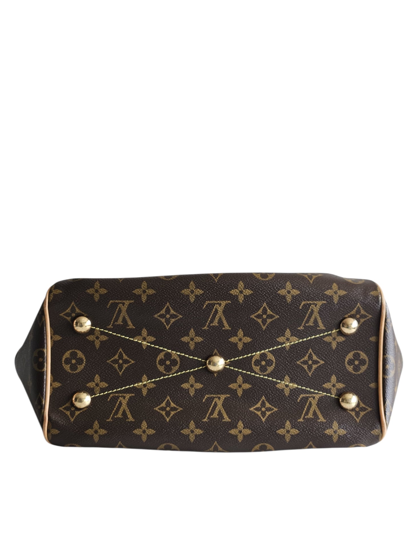 Louis Vuitton Monogram Canvas Tivoli PM Bag Brown 2007