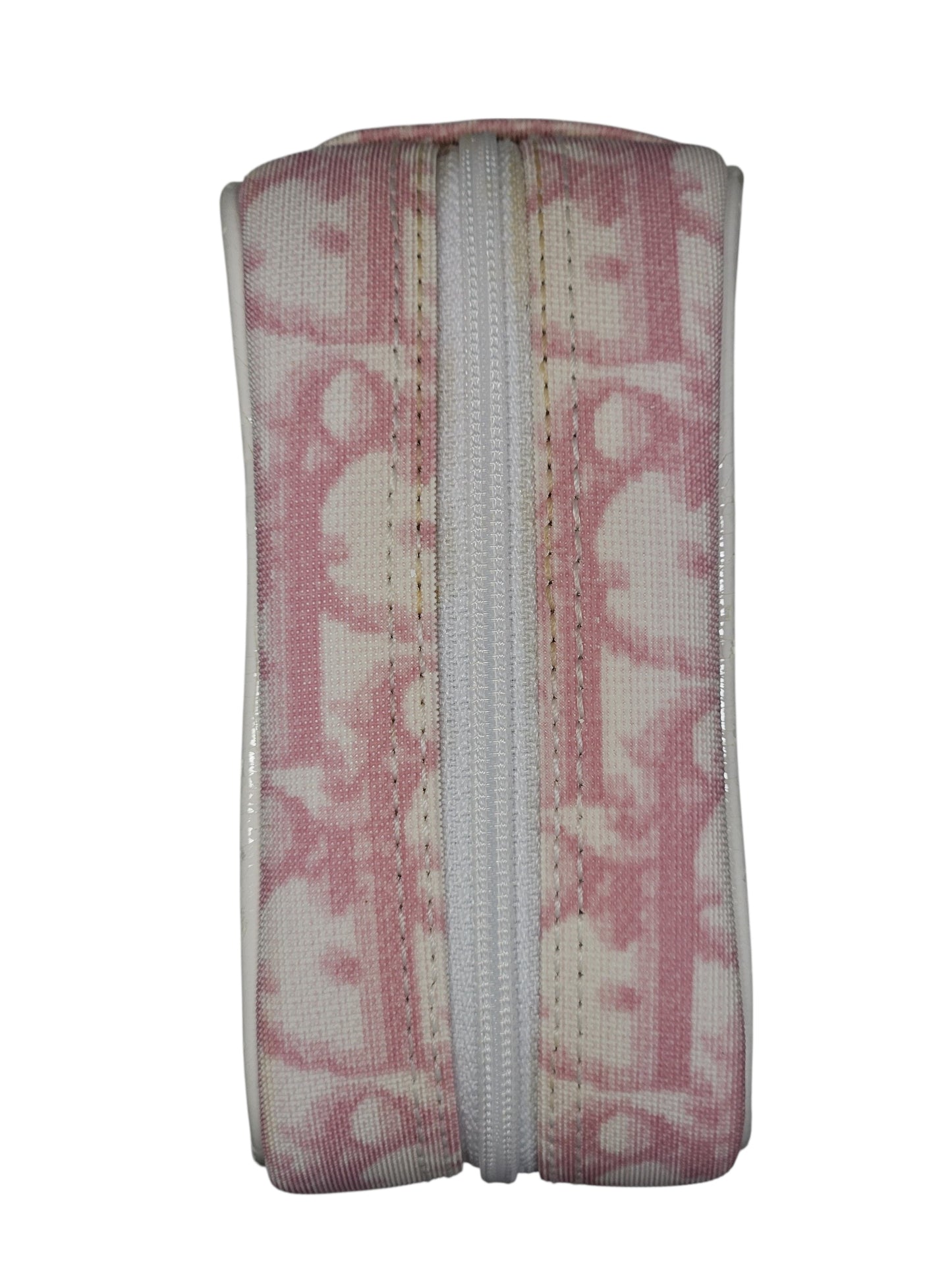 Christian Dior Coated Canvas Trotter Print Cosmetic Pouch
