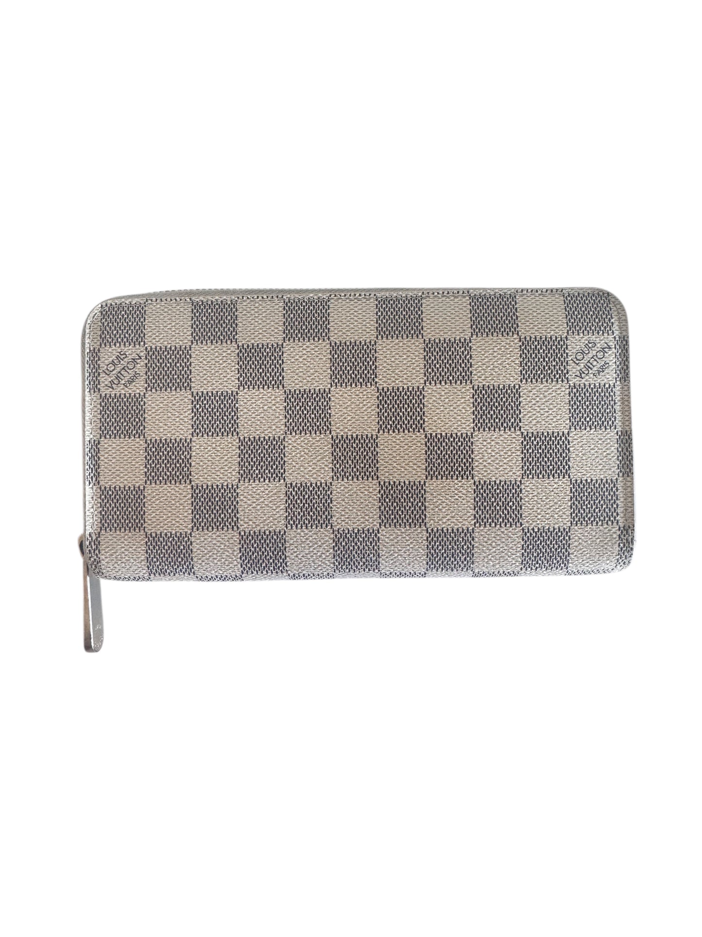 Louis Vuitton Canvas Damier Azur Zippy Wallet 2007