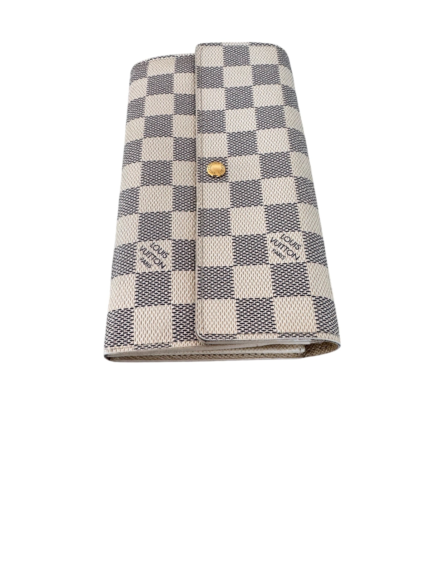 Louis Vuitton Damier Azur Portefeuille Sarah Wallet 2013