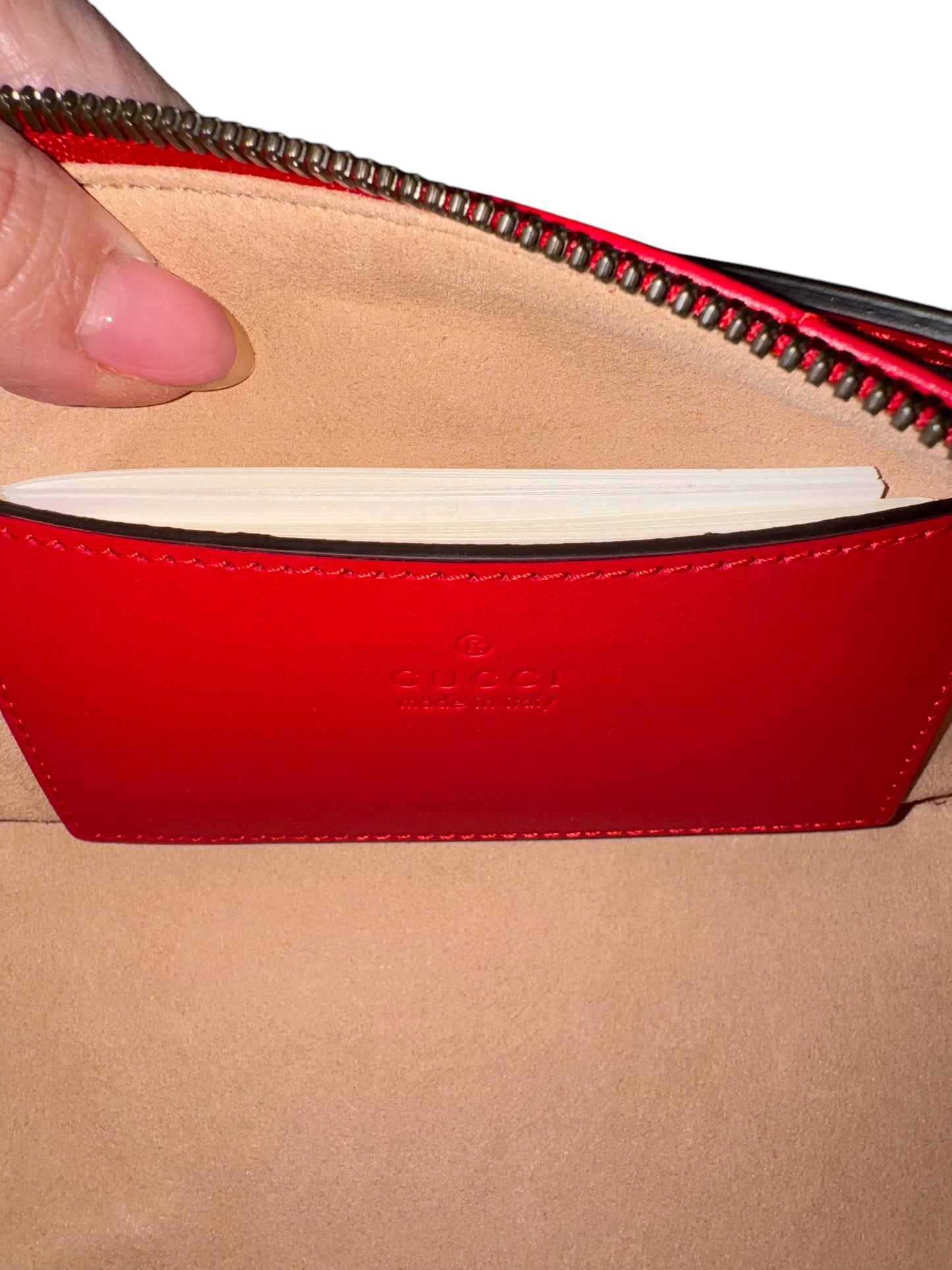 Gucci Marmont Chevron Small Shoulder Bag