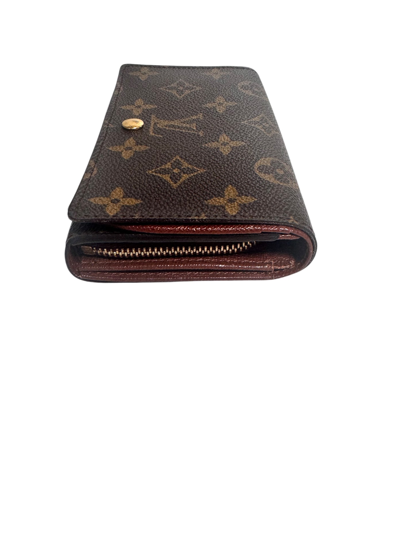 Louis Vuitton Monogram Porte Monnaie Zip Bifold Wallet 2003
