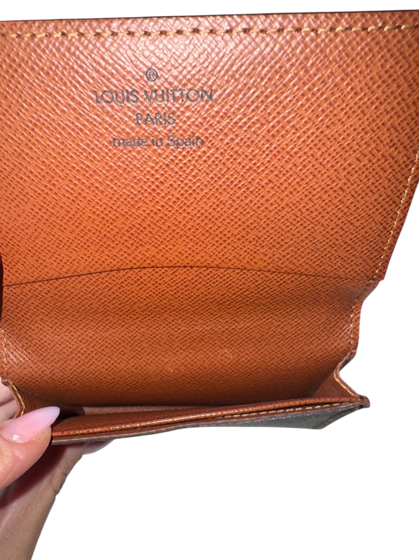 Louis Vuitton Monogram Canvas Envelope Carte de Visite Card Case 2006