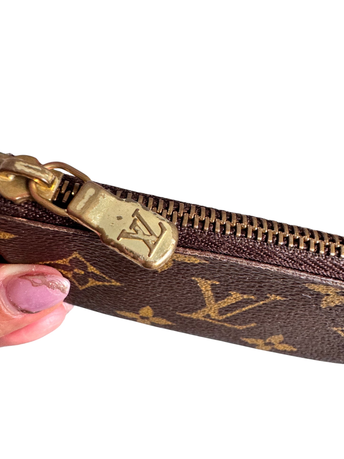Louis Vuitton Monogram Canvas Key Cles Pouch 2005