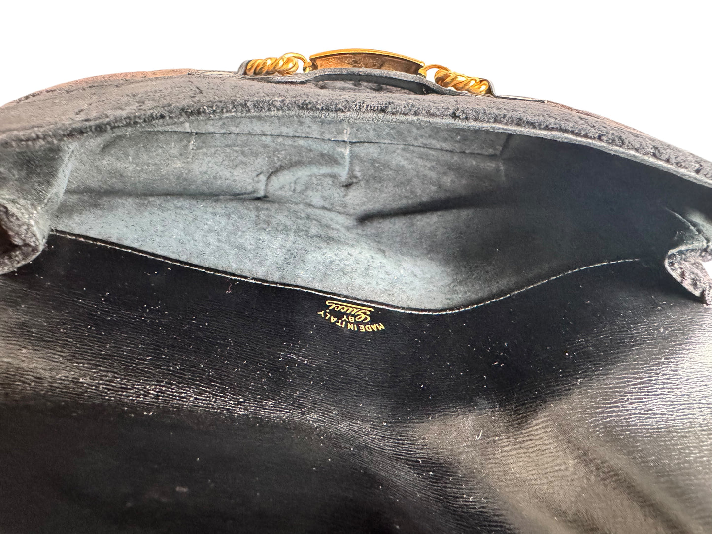 Gucci Vintage Velour Clutch Bag