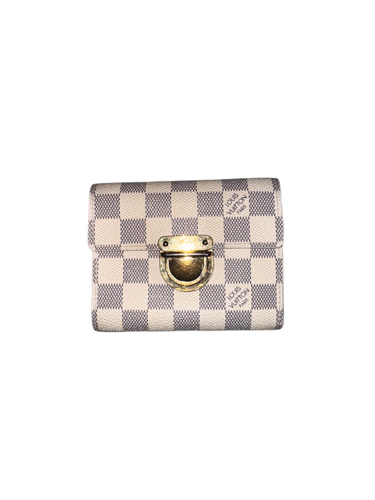 Louis Vuitton Damier Azur Canvas Koala Wallet