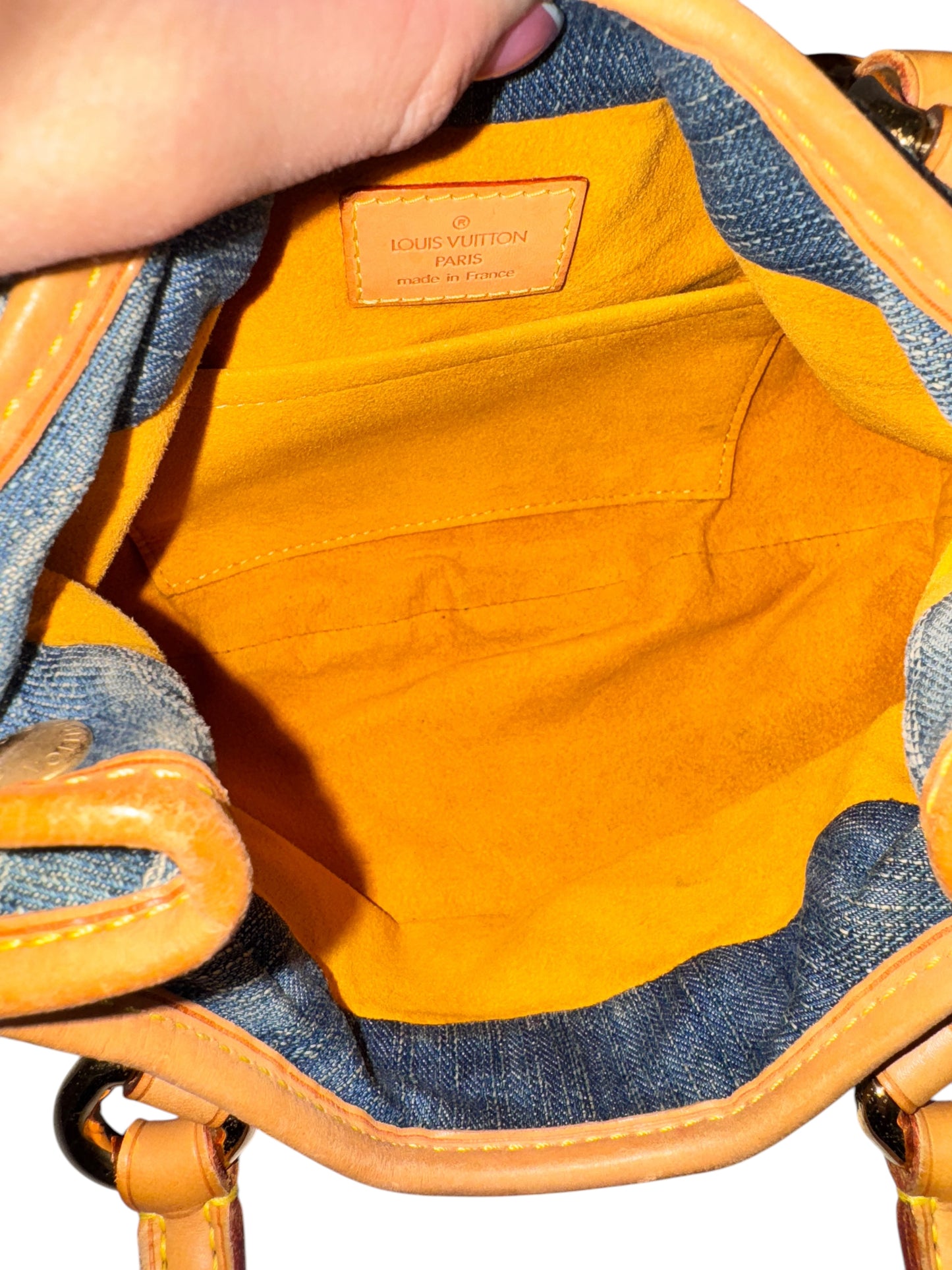 Louis Vuitton Monogram Denim Pleaty 2006