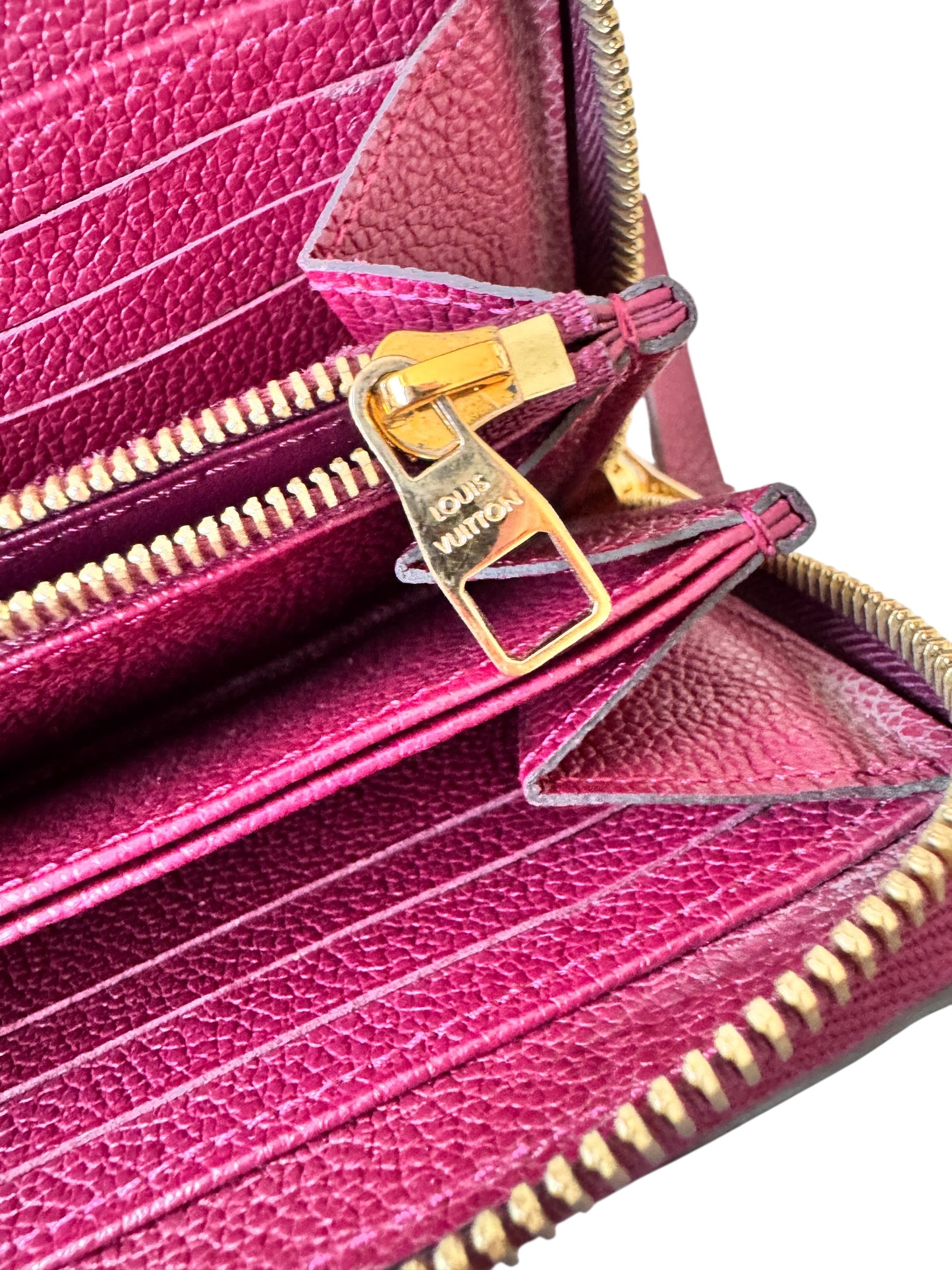 Louis Vuitton Monogram Canvas Empriente Zippy Wallet 2017