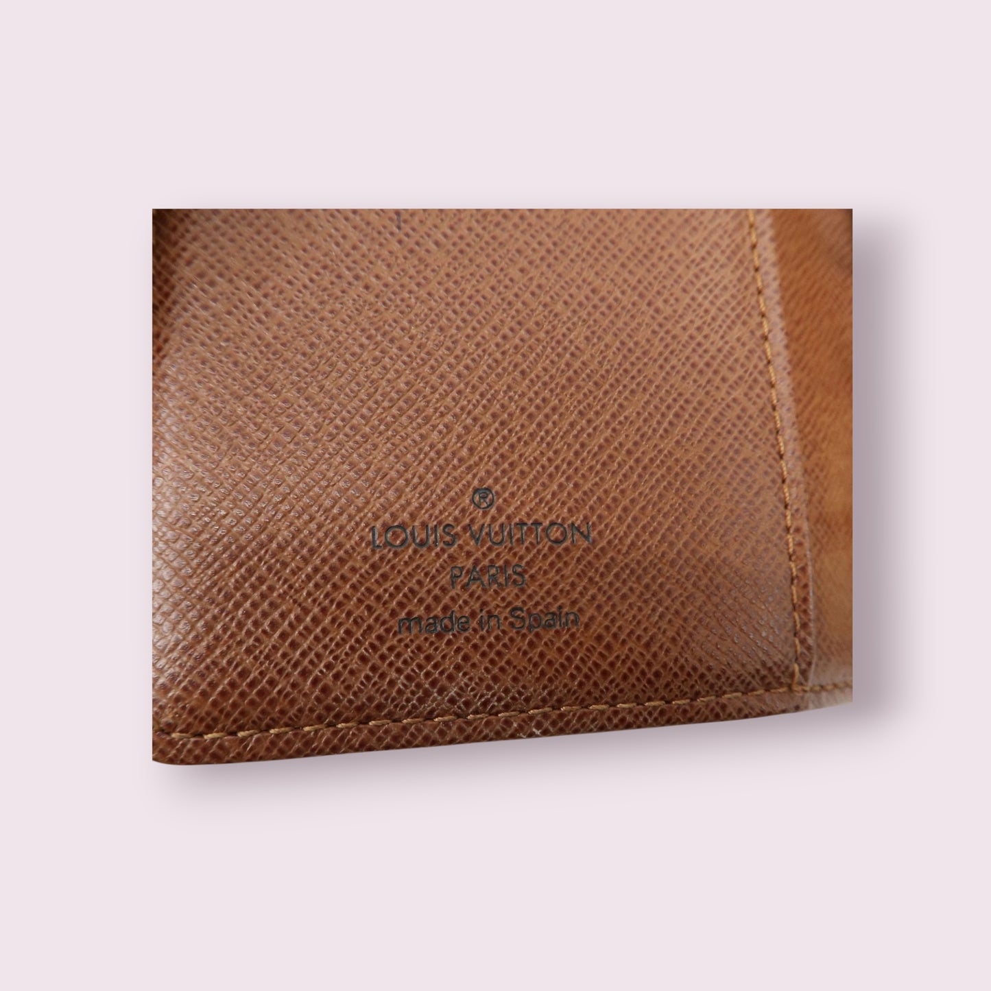 Louis Vuitton Monogram Canvas Panda Agenda PM 2004