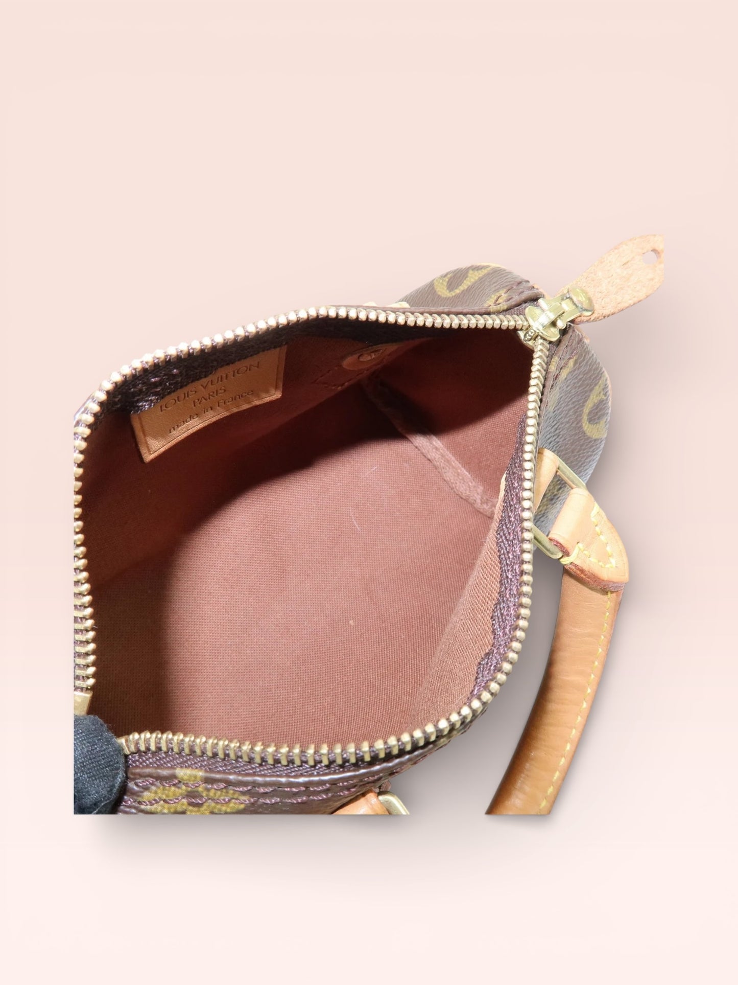 Louis Vuitton Monogram Canvas Mini Speedy w/ Strap 2002