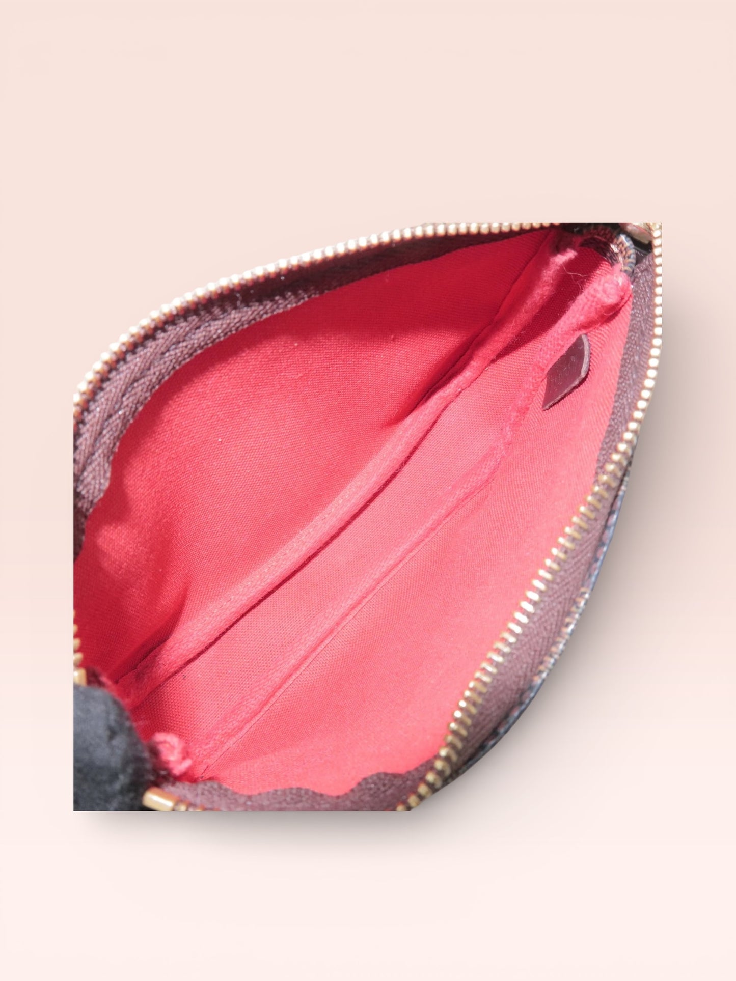 Louis Vuitton Canvas Damier Ebene Mini Pochette 2006