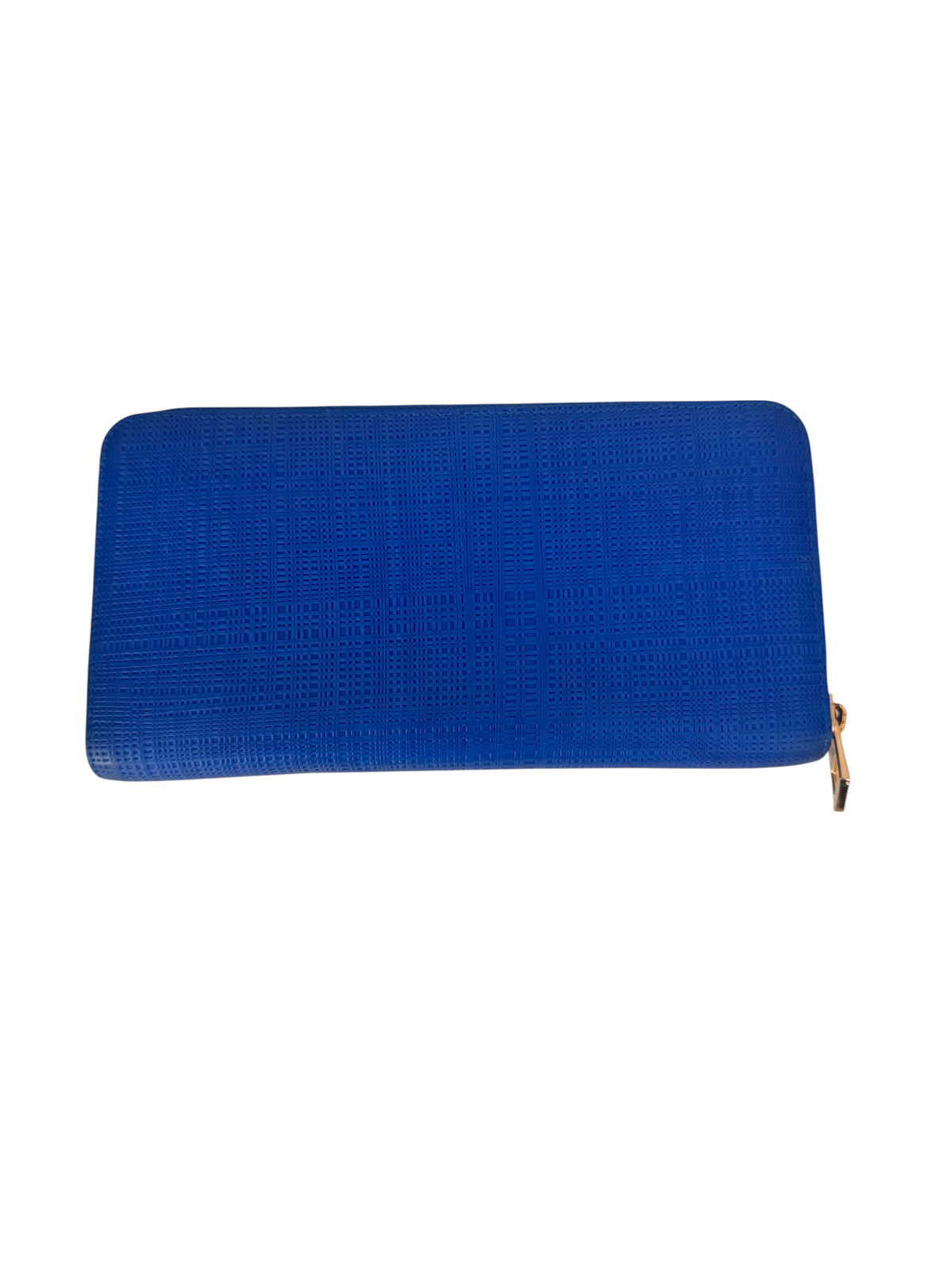Loewe Anagram Logo Leather Continental ZIp Wallet (Blue)