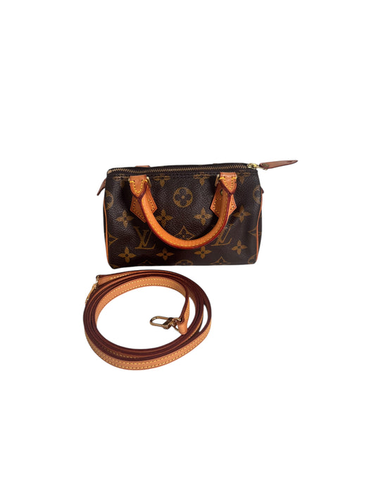 Louis Vuitton Monogram Canvas Mini Speedy w/ Strap 1998
