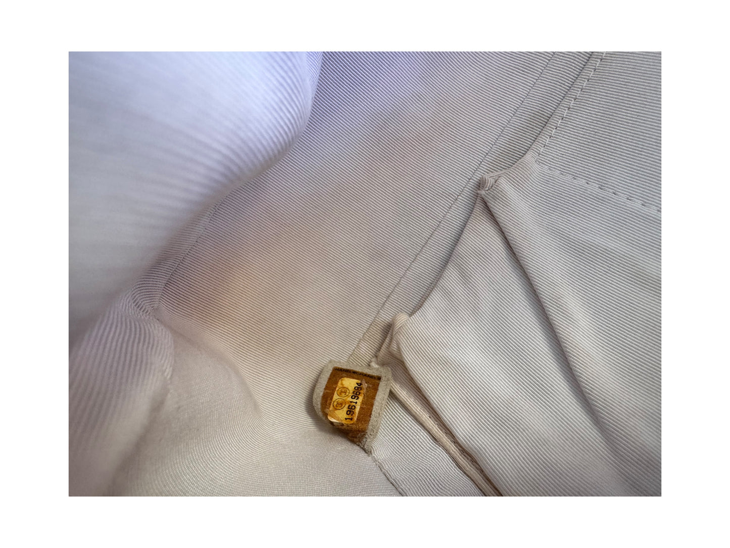Chanel Sheepskin Braided New Medium Boy Reverso Flap White *REPAINTED*
