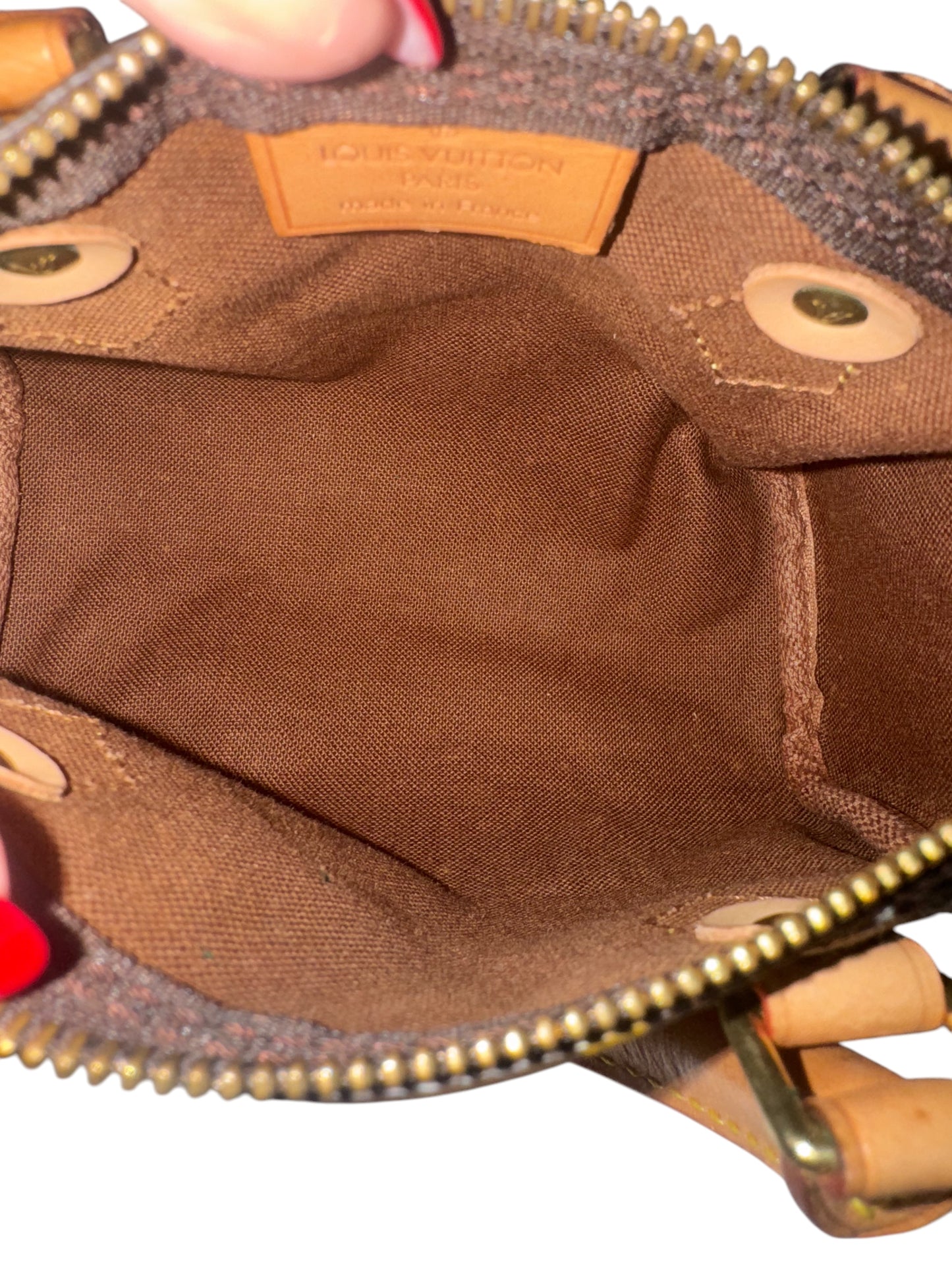 Louis Vuitton Monogram Canvas Mini Speedy w/ Strap 1998