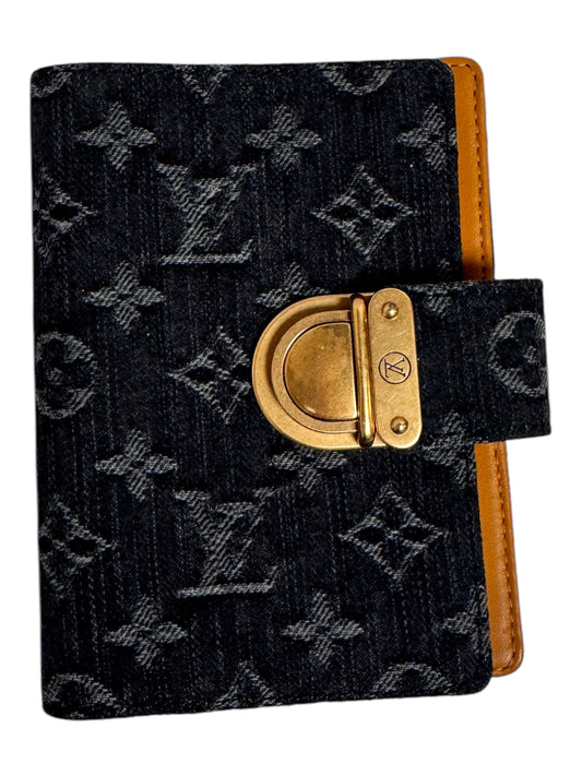 Louis Vuitton Monogram Denim PM Agenda Planner 2007