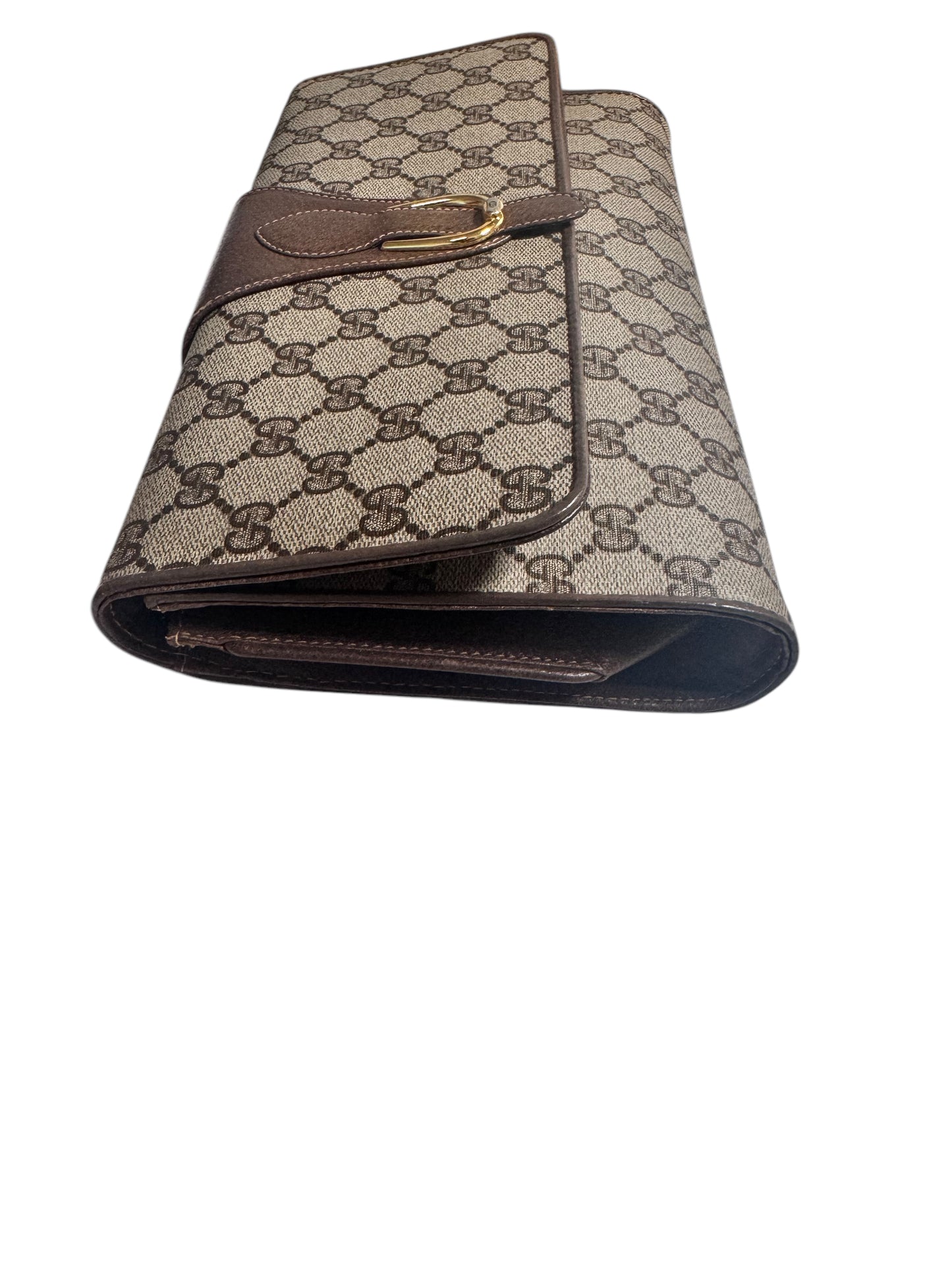 Gucci GG Supreme Vintage Clutch/Shoulder Bag